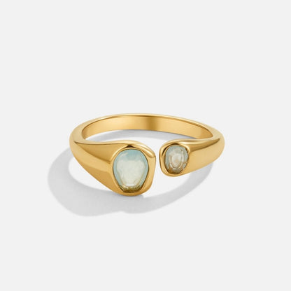 Vintage Aquamarijn Wrap Ring