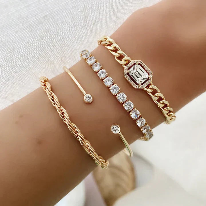 Domitia Calvina Armband Set | Goud