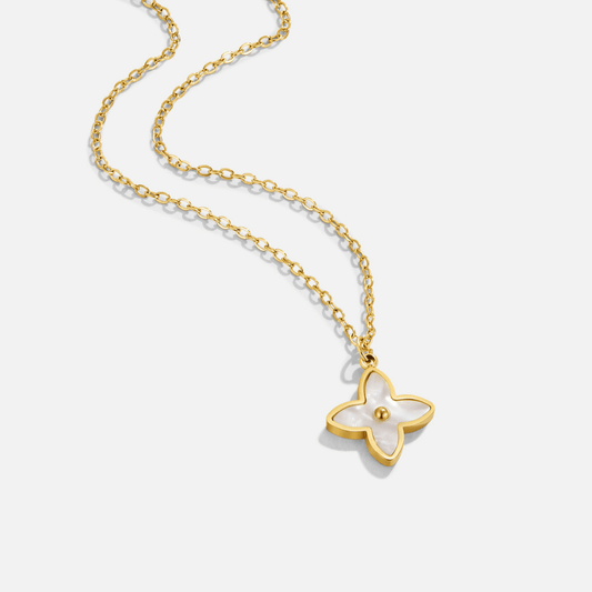 Witte Bloesem Bloem Ketting