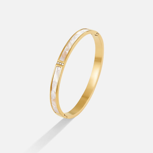 Witte Sahara Gouden Armband
