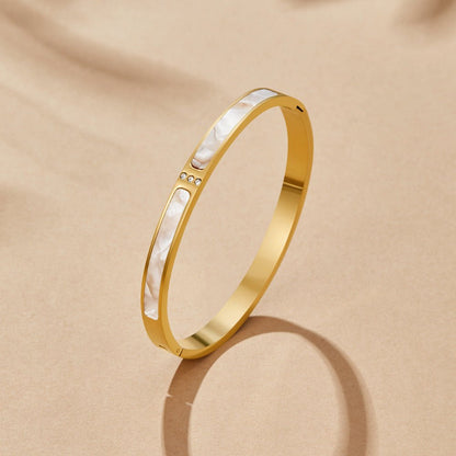Witte Sahara Gouden Armband