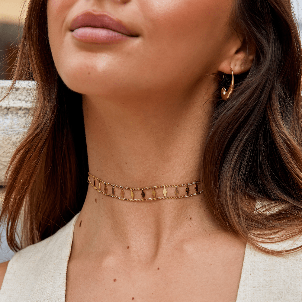 Zara Gouden Choker
